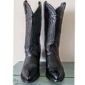 Tony Lama Black Boots